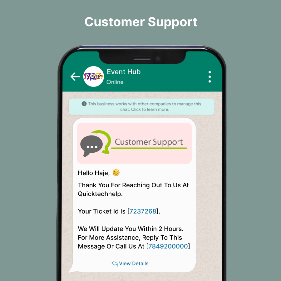 Customer Support